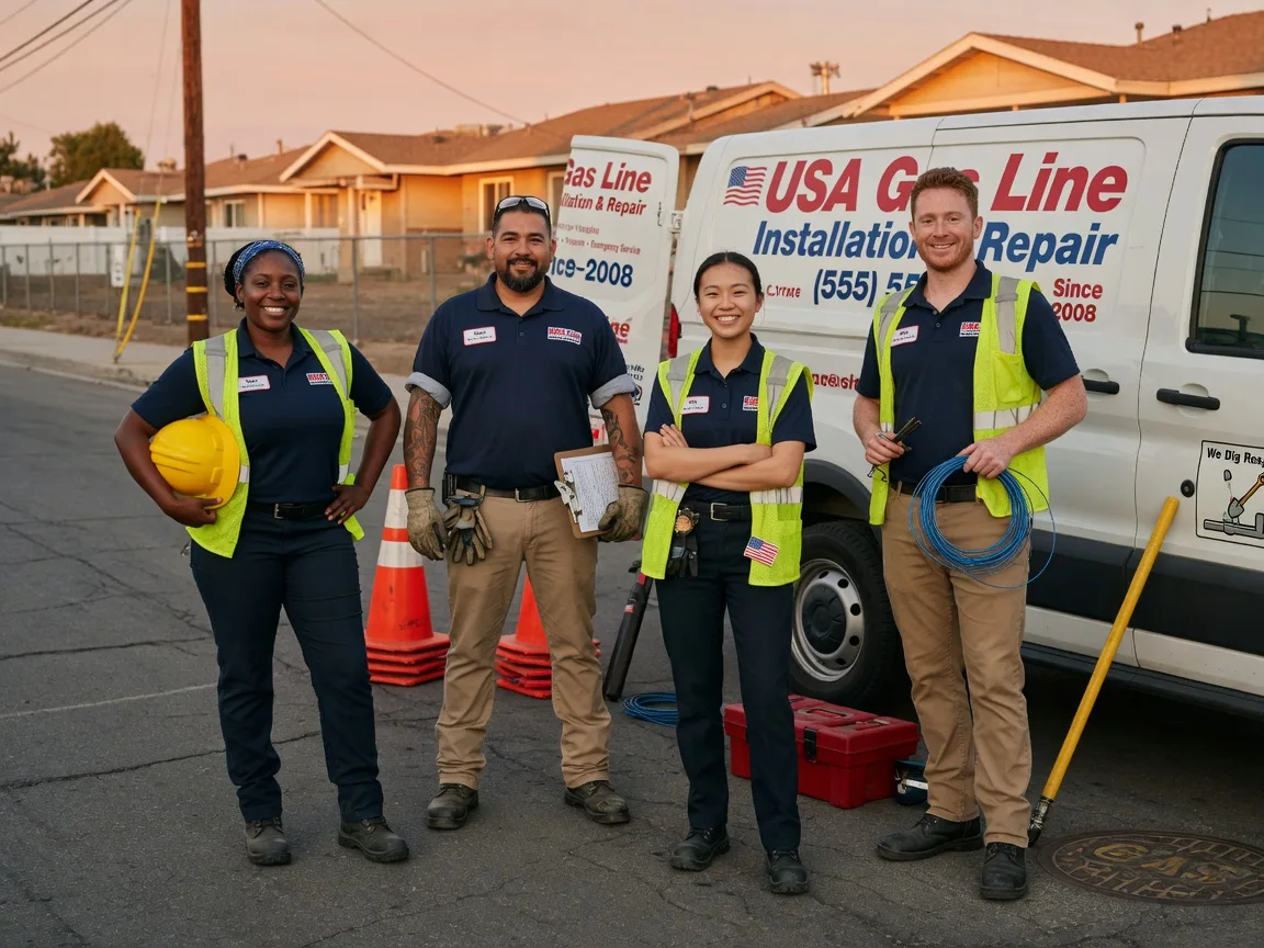 Gas Line Installation company in Cushing, WI